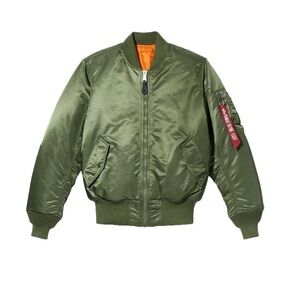 Alpha Industries Green Bomber Jacket